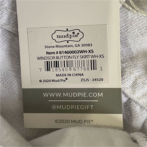 Mudpie Leopard Windsor Button Fly Skirt - Picture 5 of 6